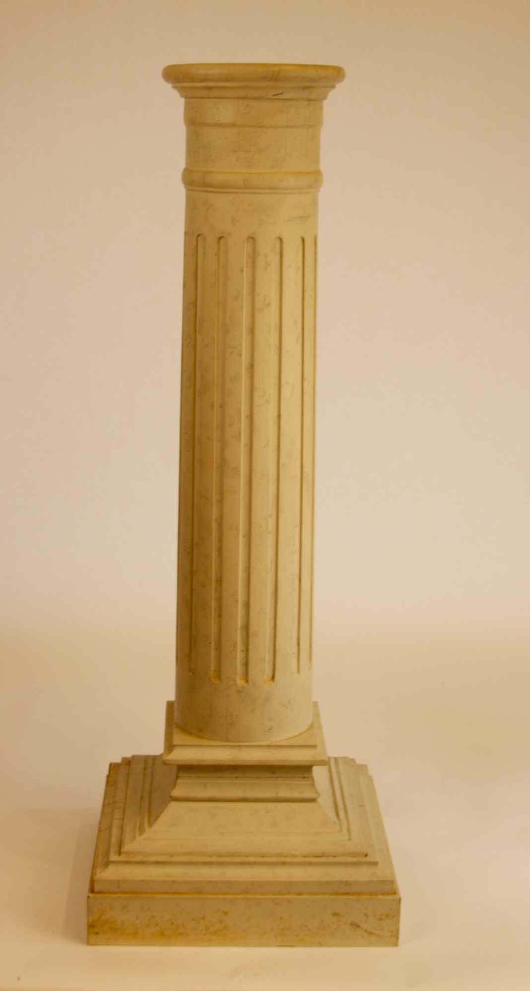 Faux Marble Pedestal