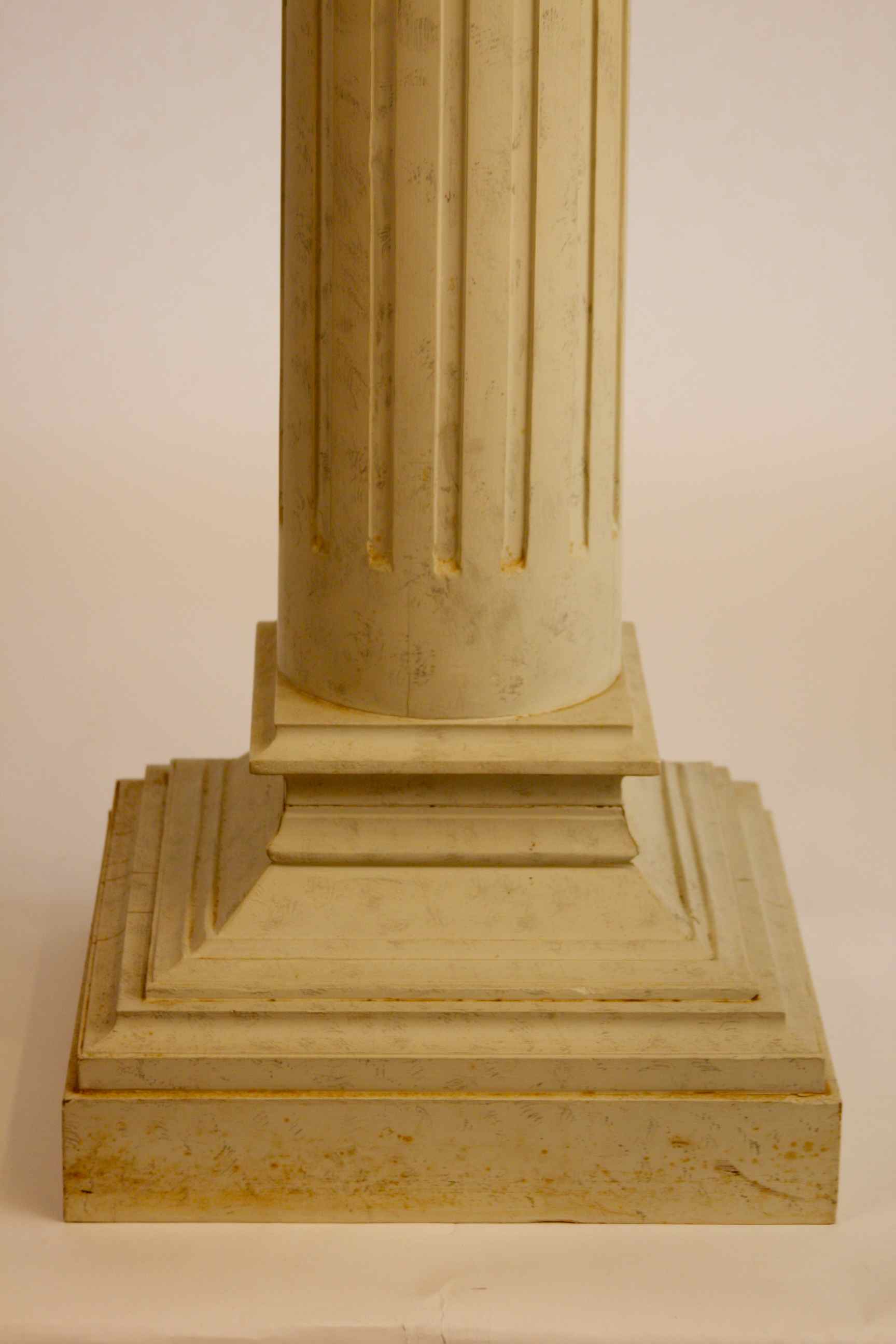 Faux Marble Pedestal