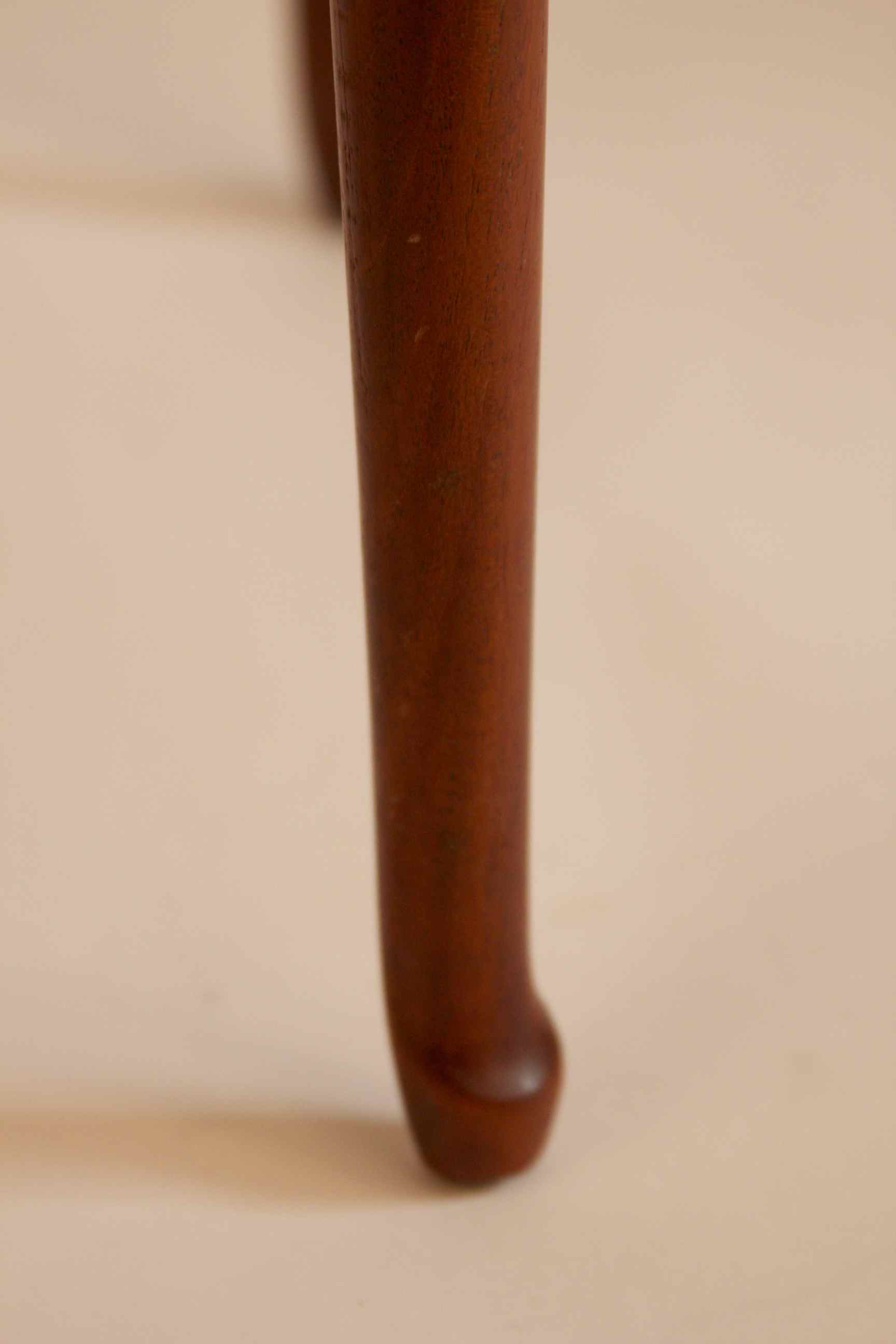 Vintage Hardwood End Table