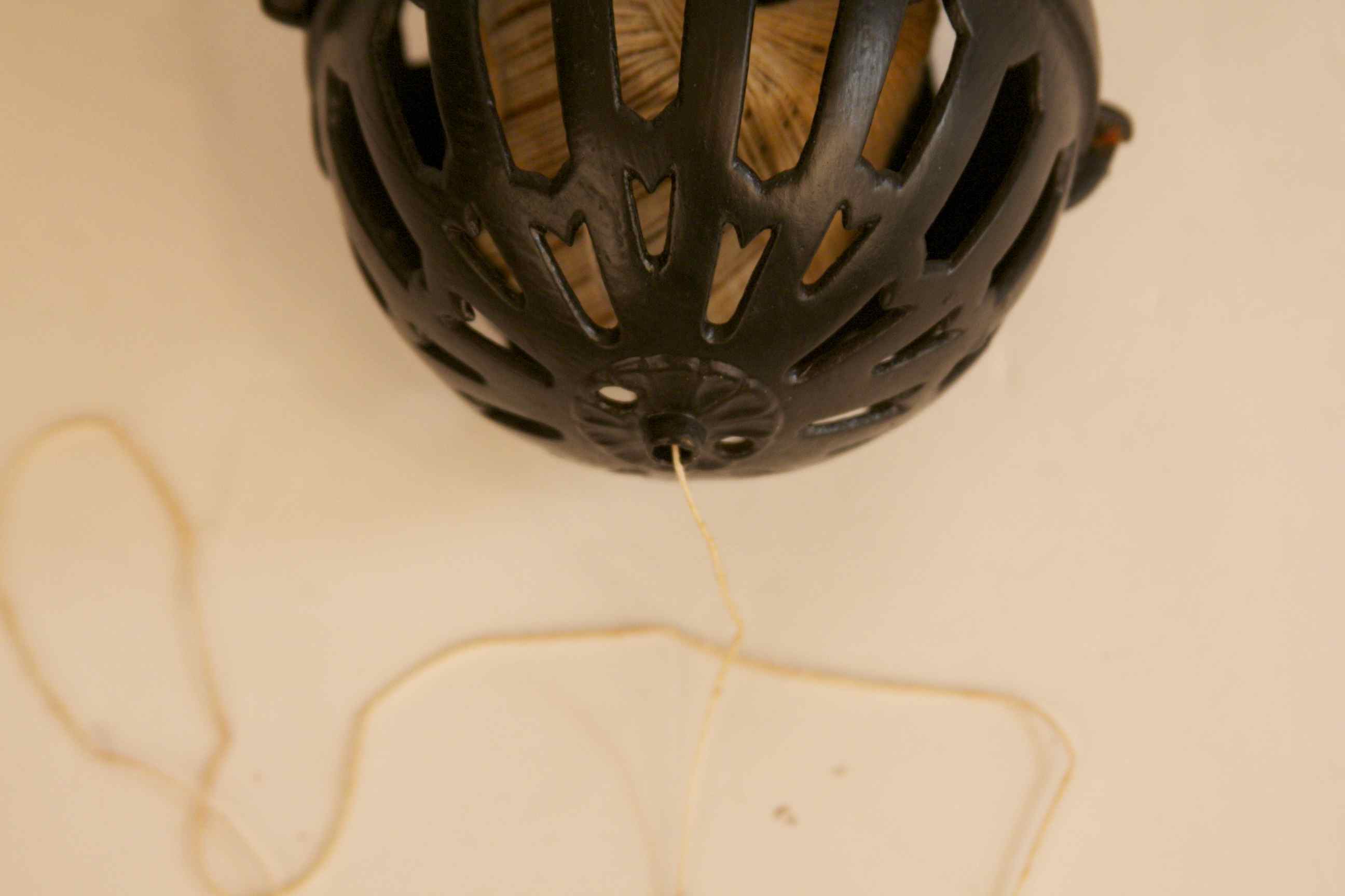 Black Antique Twine  Holder