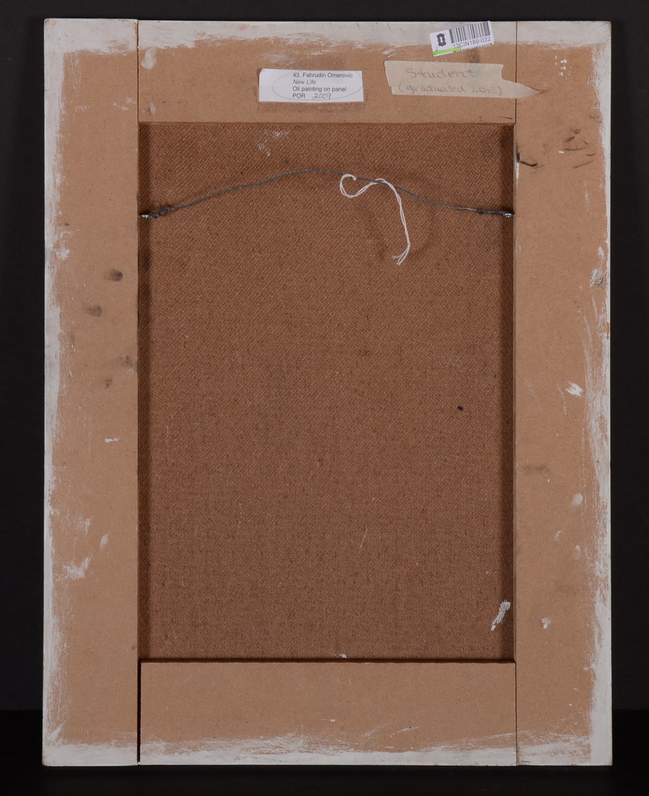 Original Fahrudin Omerovic Oil on Panel Painting