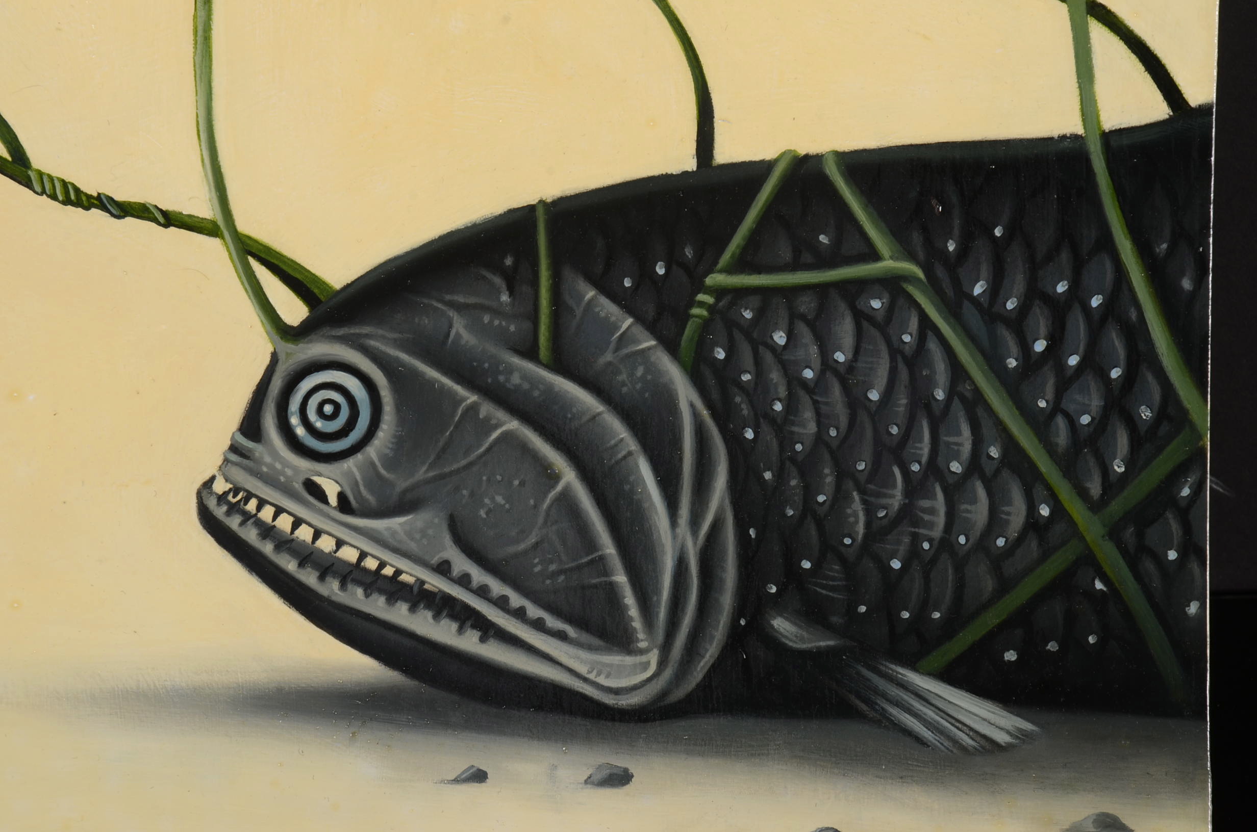 Original Fahrudin Omerovic Oil on Panel Painting