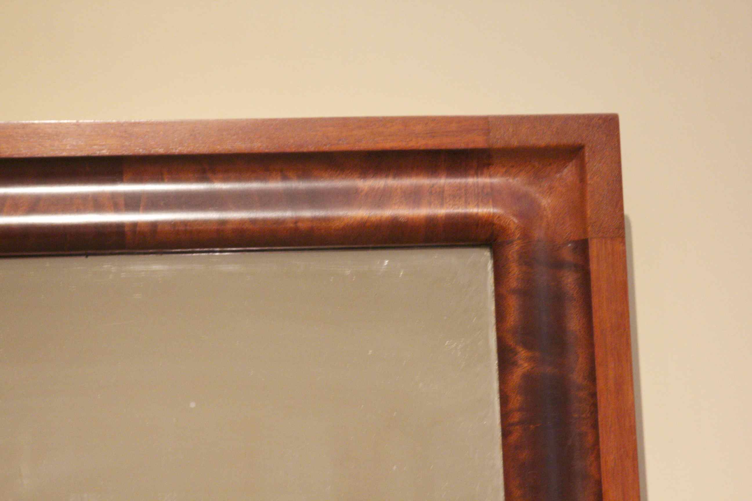 Full-Length Mahogany Mirror