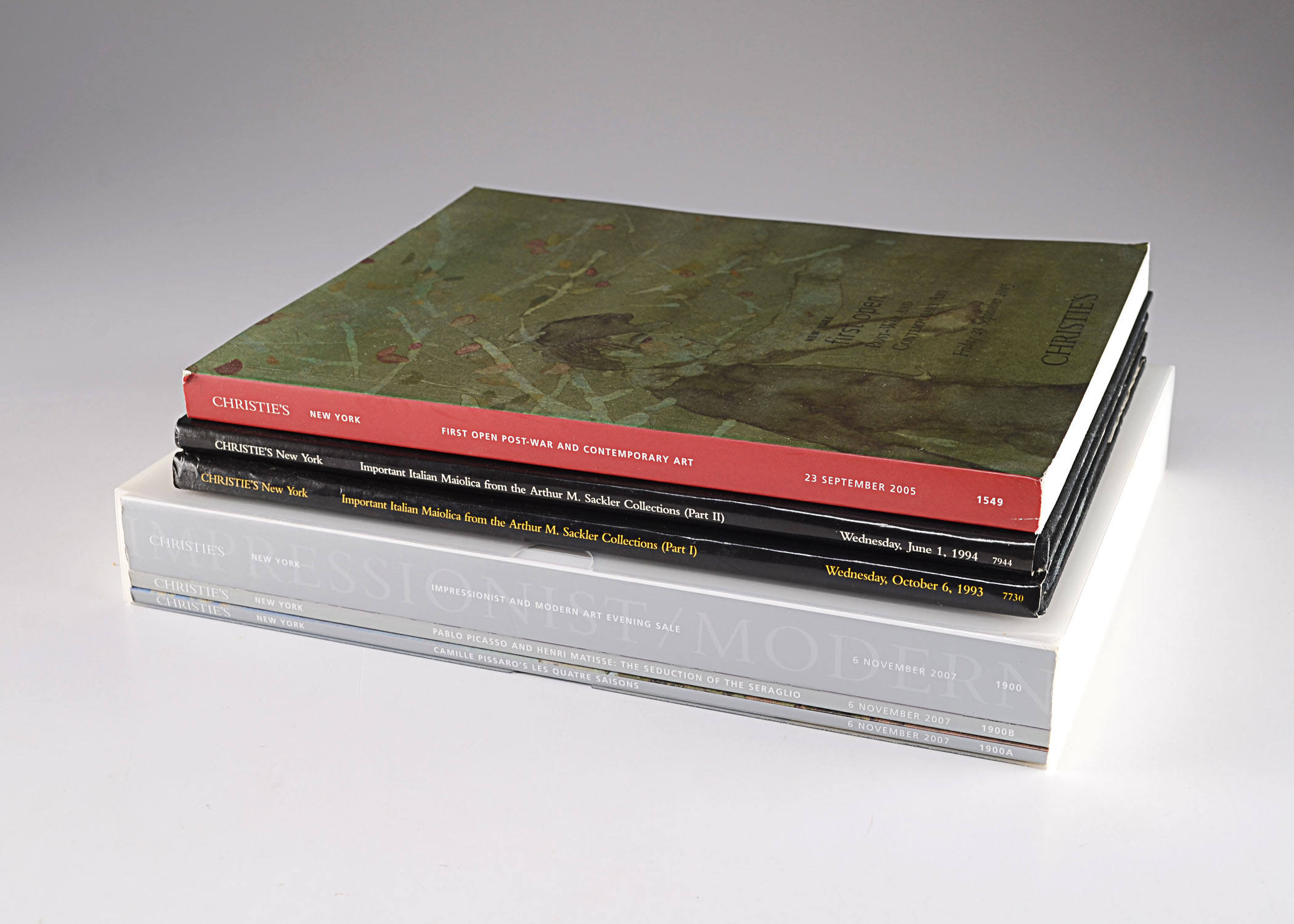 Collection of Christie's Books and Catalogs