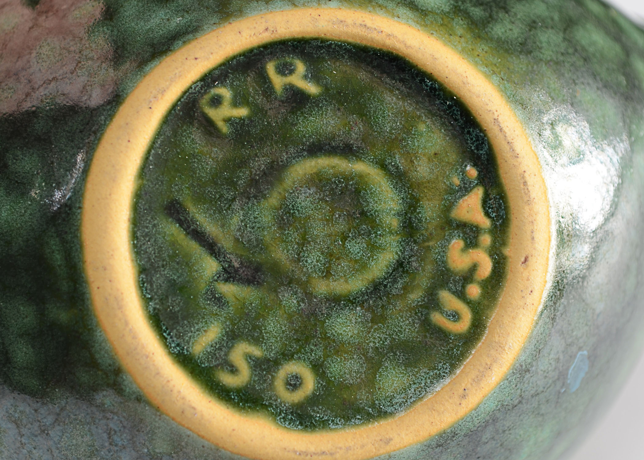 Mid Century Modern Roseville Raymor Frogskin Dinnerware