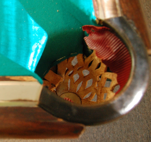 Brunswick-Balke-Collender "Monarch Cushions" Pool Table