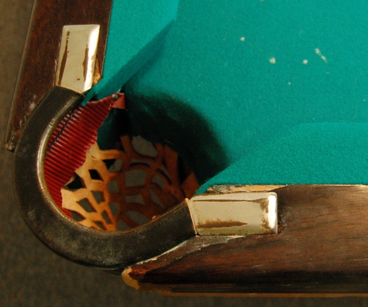 Brunswick-Balke-Collender "Monarch Cushions" Pool Table