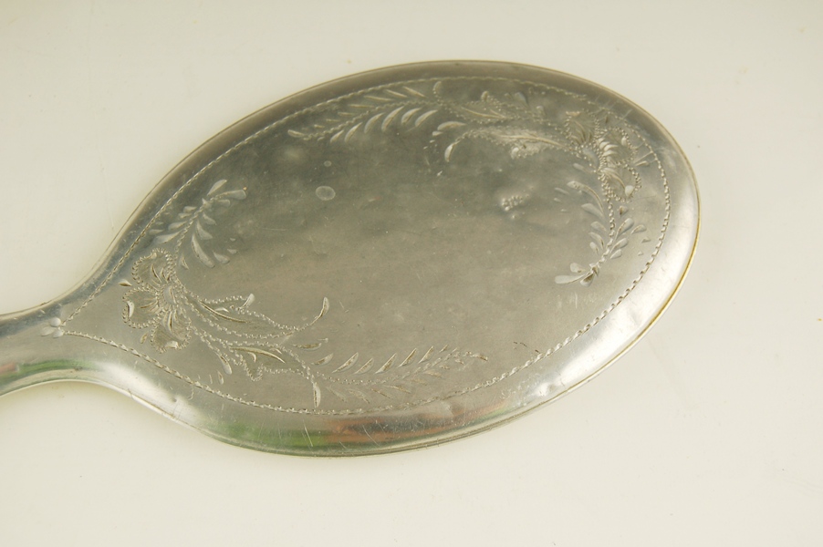 Aluminum Hand Mirror