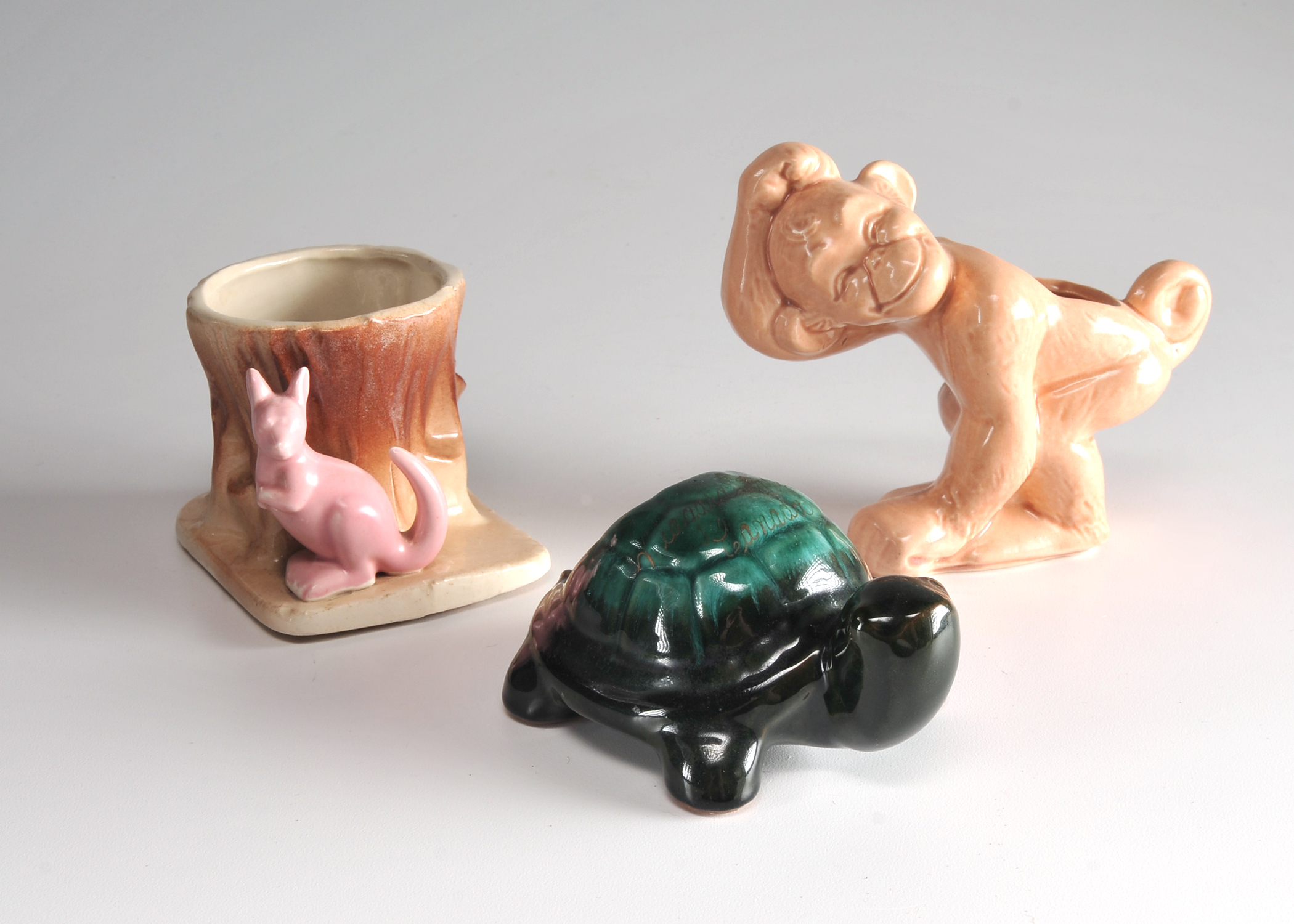 Vintage Exotic Animal Planters