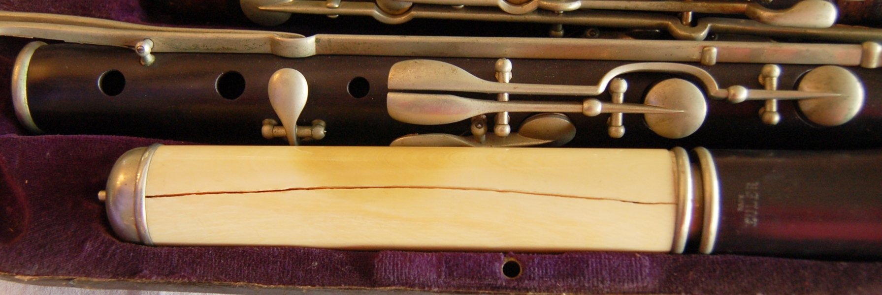 Euler Flute with Ivory Head