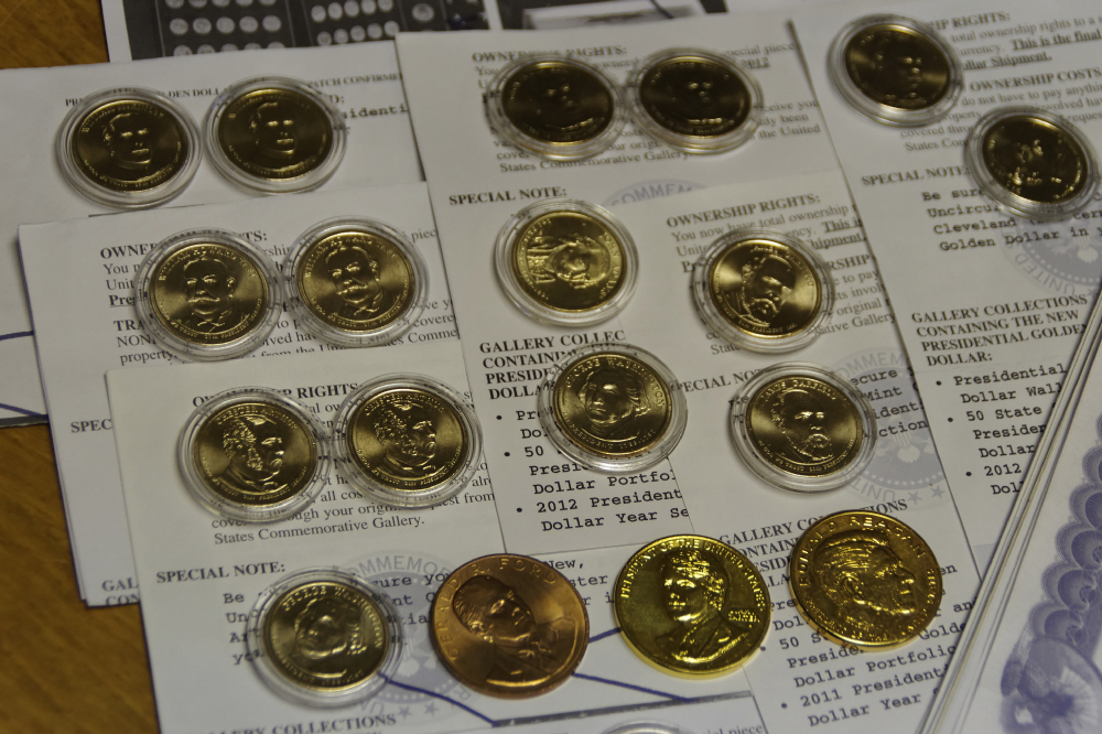 United States Commemorative Gallery, Collectors Sets of Presidential Coins 