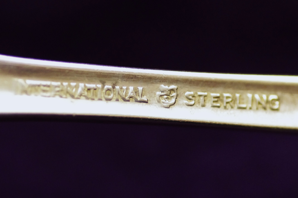 International Sterling Silver "Silver Iris" Flatware