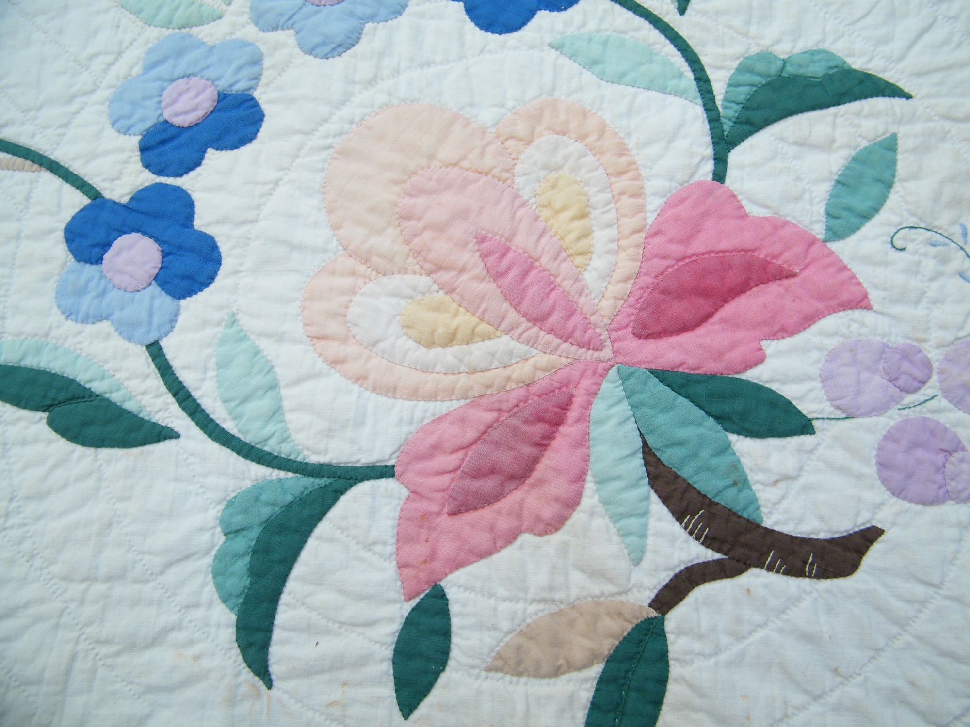1930's Tree of Life Applique Quilt
