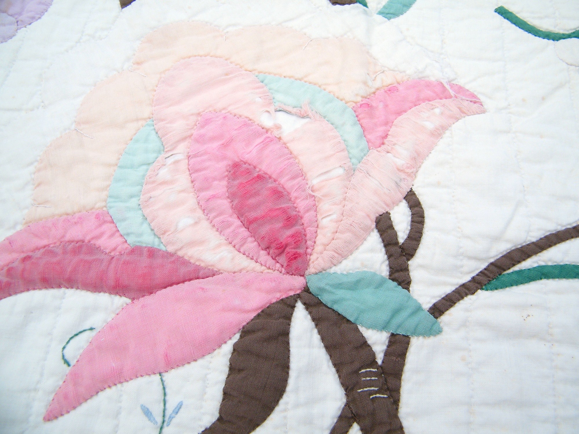 1930's Tree of Life Applique Quilt