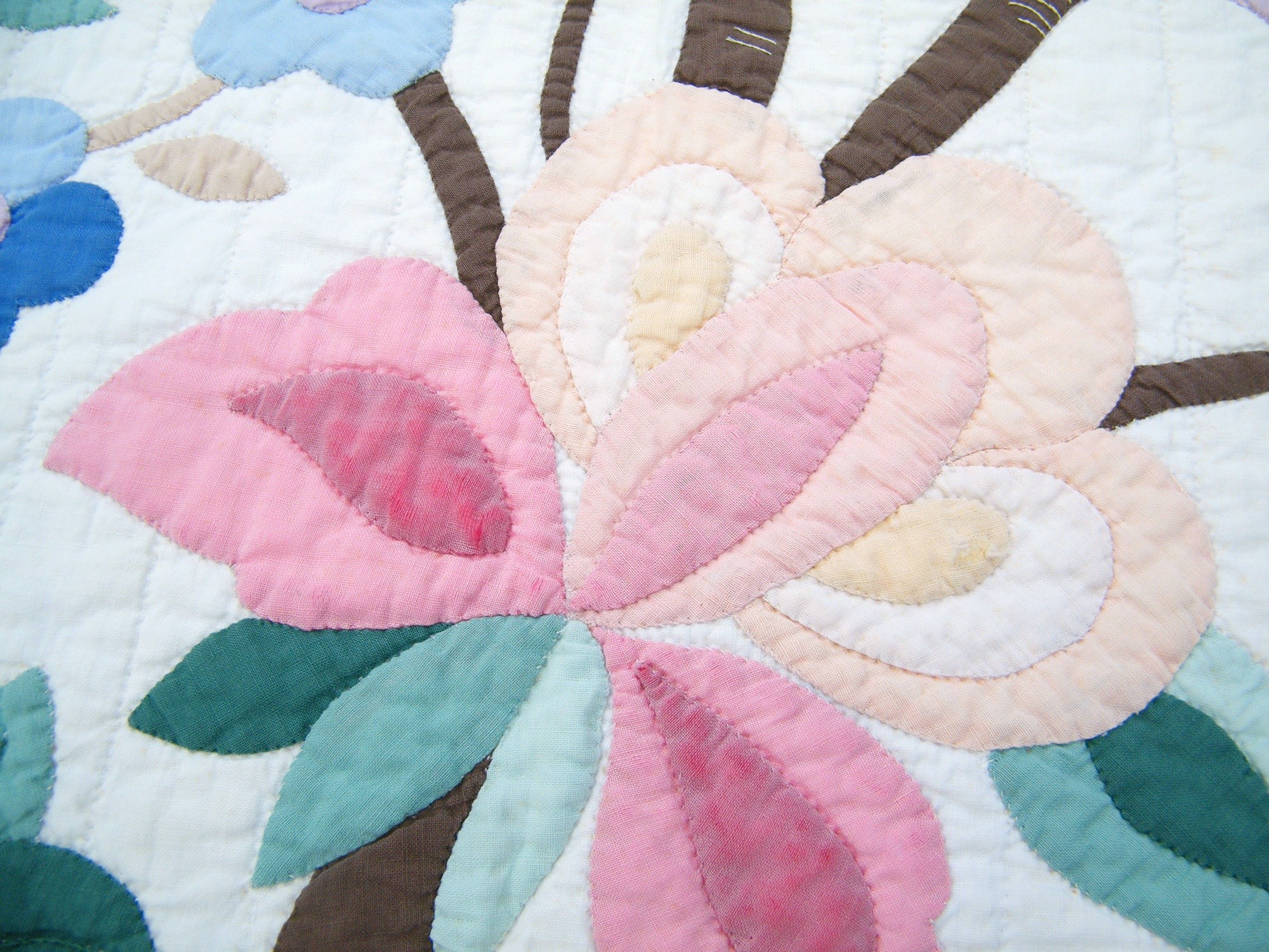 1930's Tree of Life Applique Quilt