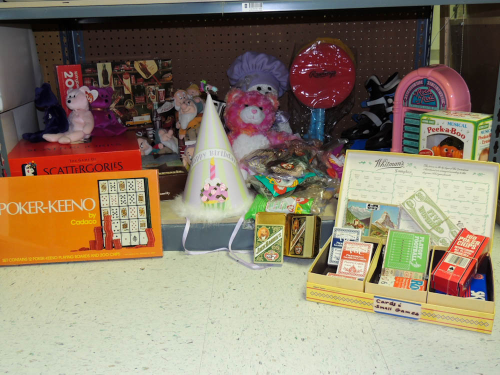 Board Games, Playing Cards, Stuffed Animals and More