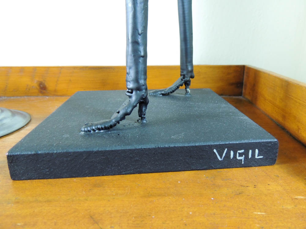 Donald Niehaus Print "Bad Dudes," Metal Cowboy Sculpture and More