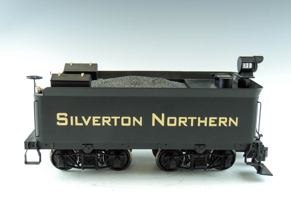 Bachmann Steam Locomotive with Tender, G Scale Train Cars