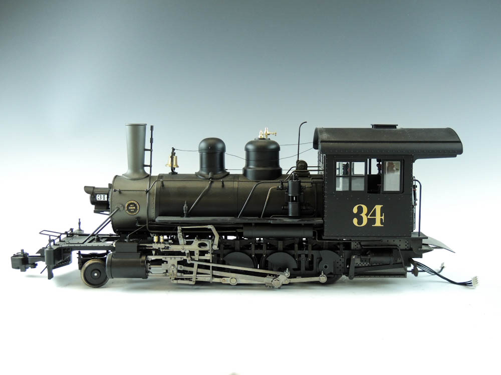Bachmann Steam Locomotive with Tender, G Scale Train Cars