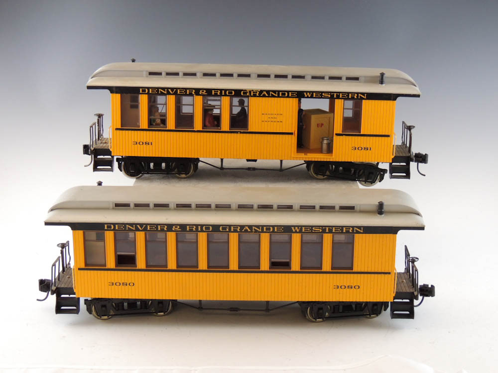 LGB by Lehmann Denver & Rio Grande Caboose and Five Cars Garden Scale