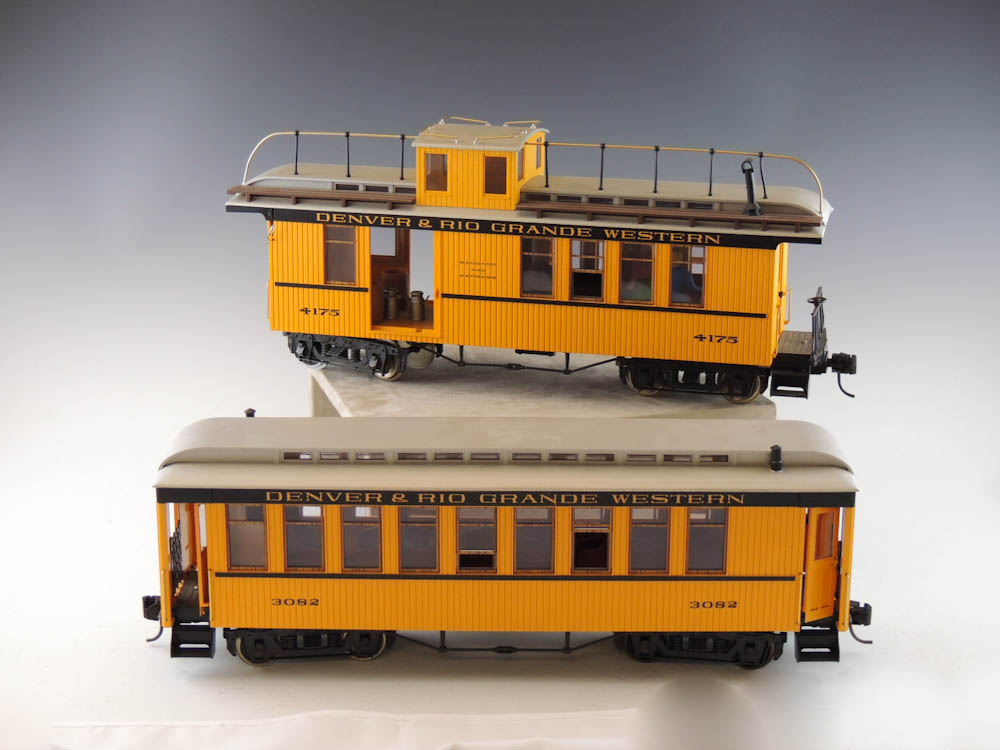 LGB by Lehmann Denver & Rio Grande Caboose and Five Cars Garden Scale