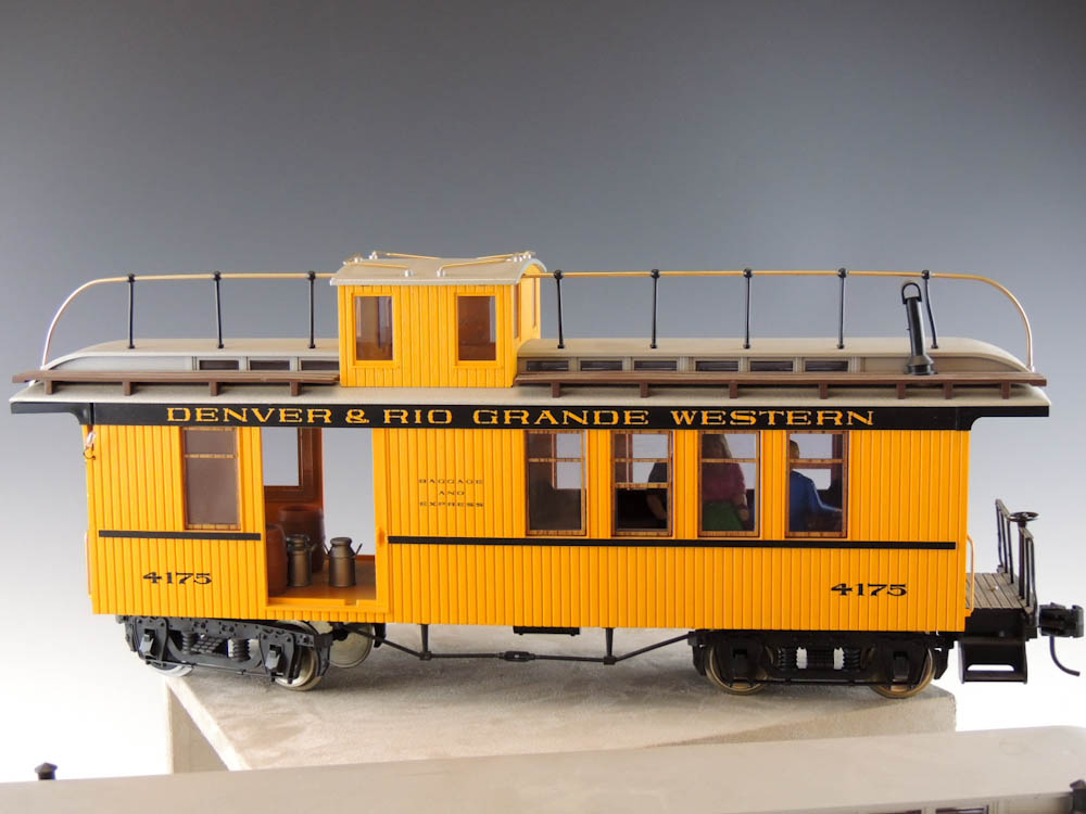 LGB by Lehmann Denver & Rio Grande Caboose and Five Cars Garden Scale