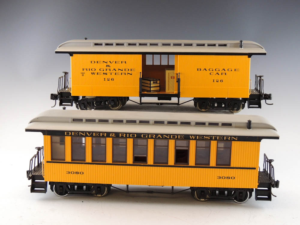 LGB by Lehmann Denver & Rio Grande Caboose and Five Cars Garden Scale