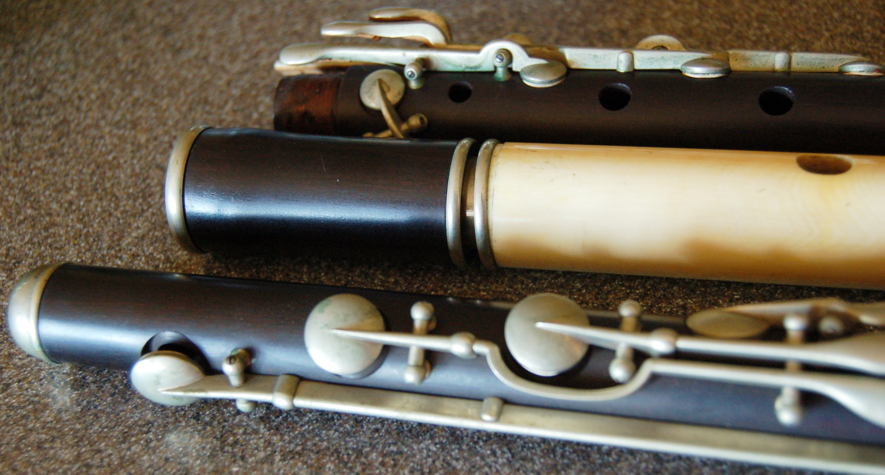 Euler Flute with Ivory Head