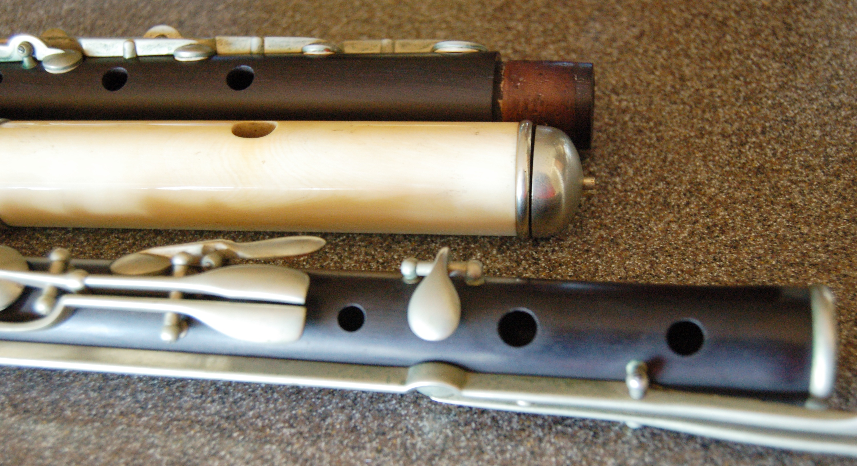 Euler Flute with Ivory Head