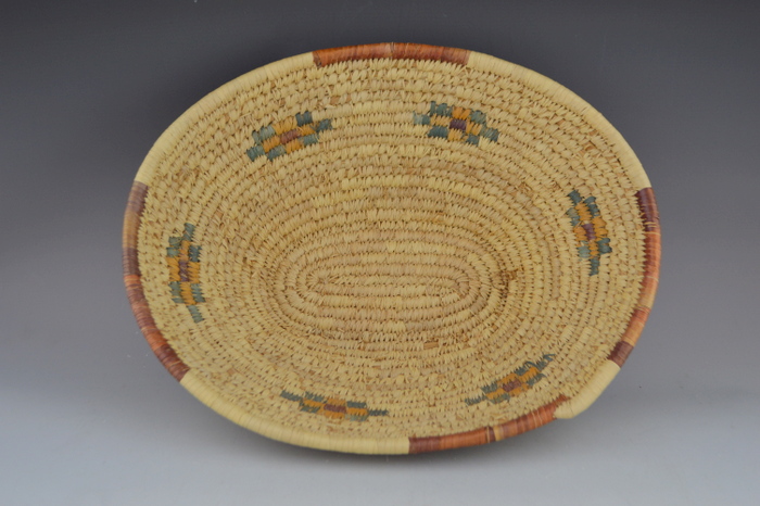 Hand Woven Grass Basket and Picnic Basket