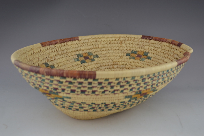 Hand Woven Grass Basket and Picnic Basket