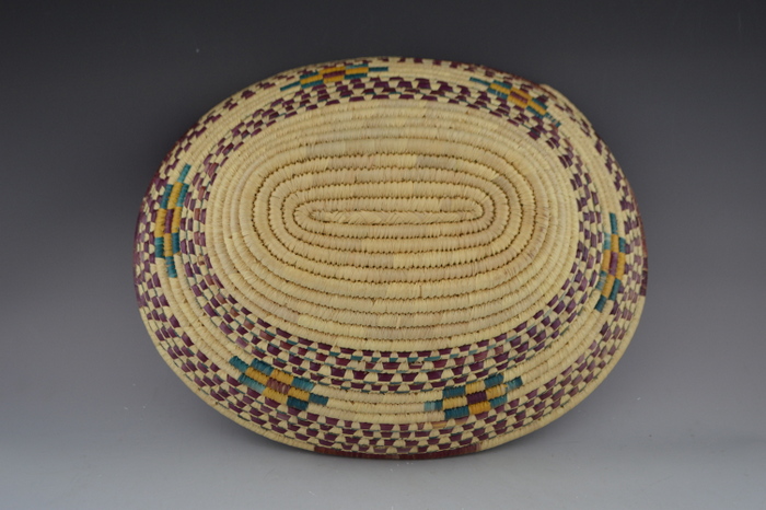 Hand Woven Grass Basket and Picnic Basket