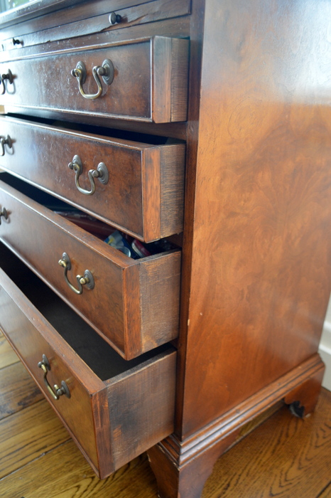Antique French Country Walnut Buffet