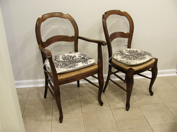 Pottery Barn French Country Style Chairs