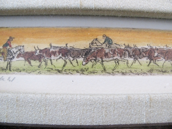 Etching by Mary Lehman