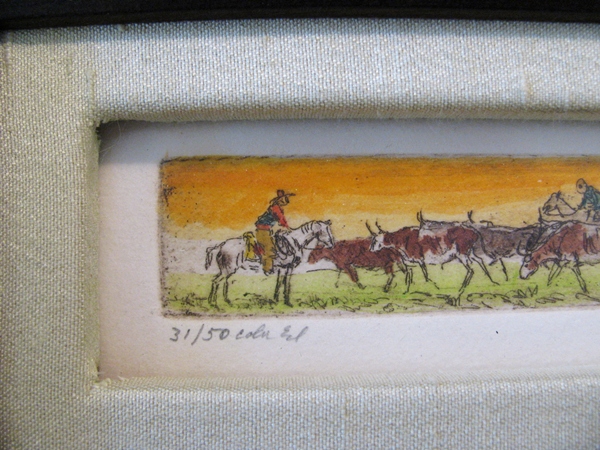 Etching by Mary Lehman