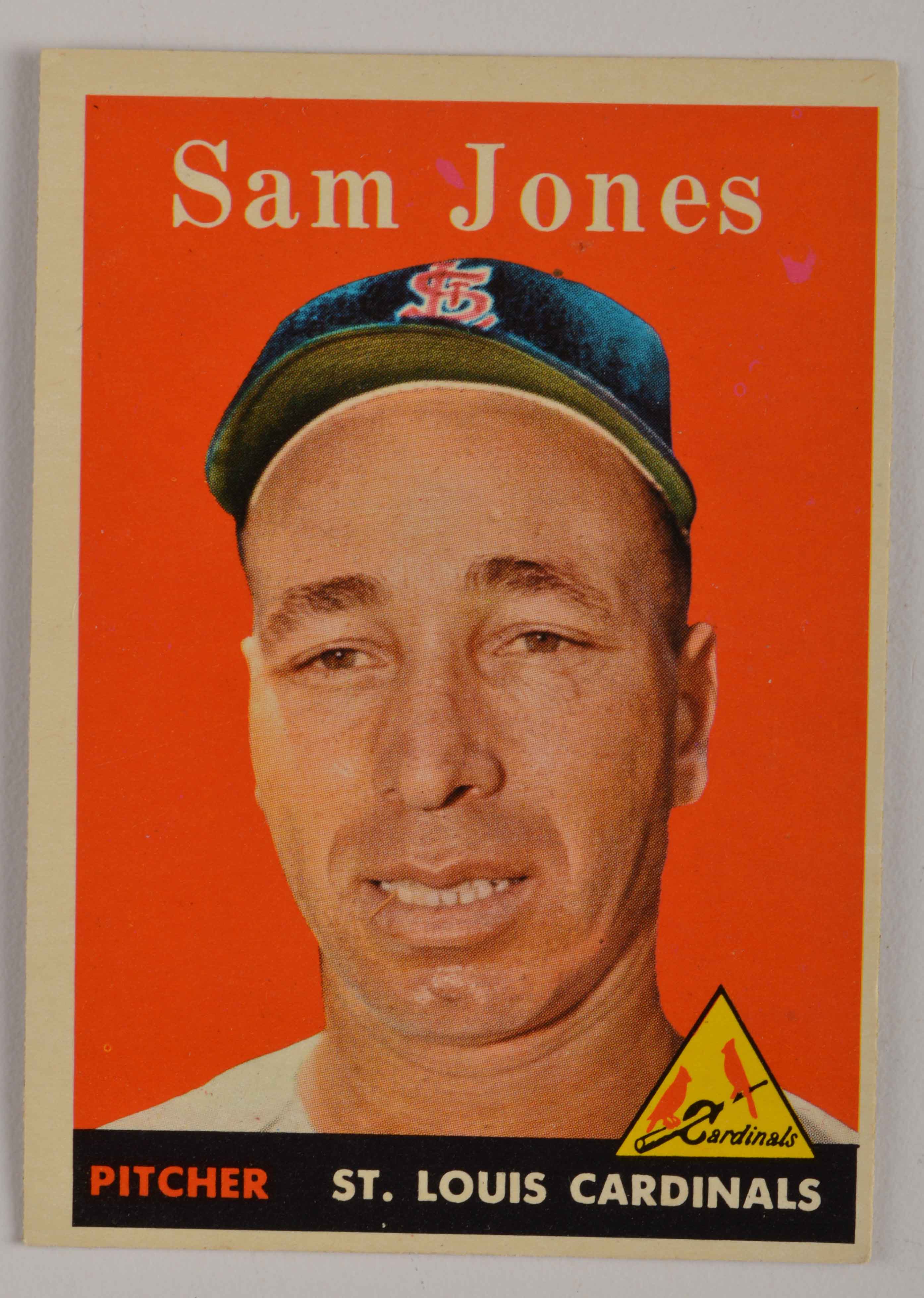 (5) Late 1950s Topps Baseball Cards