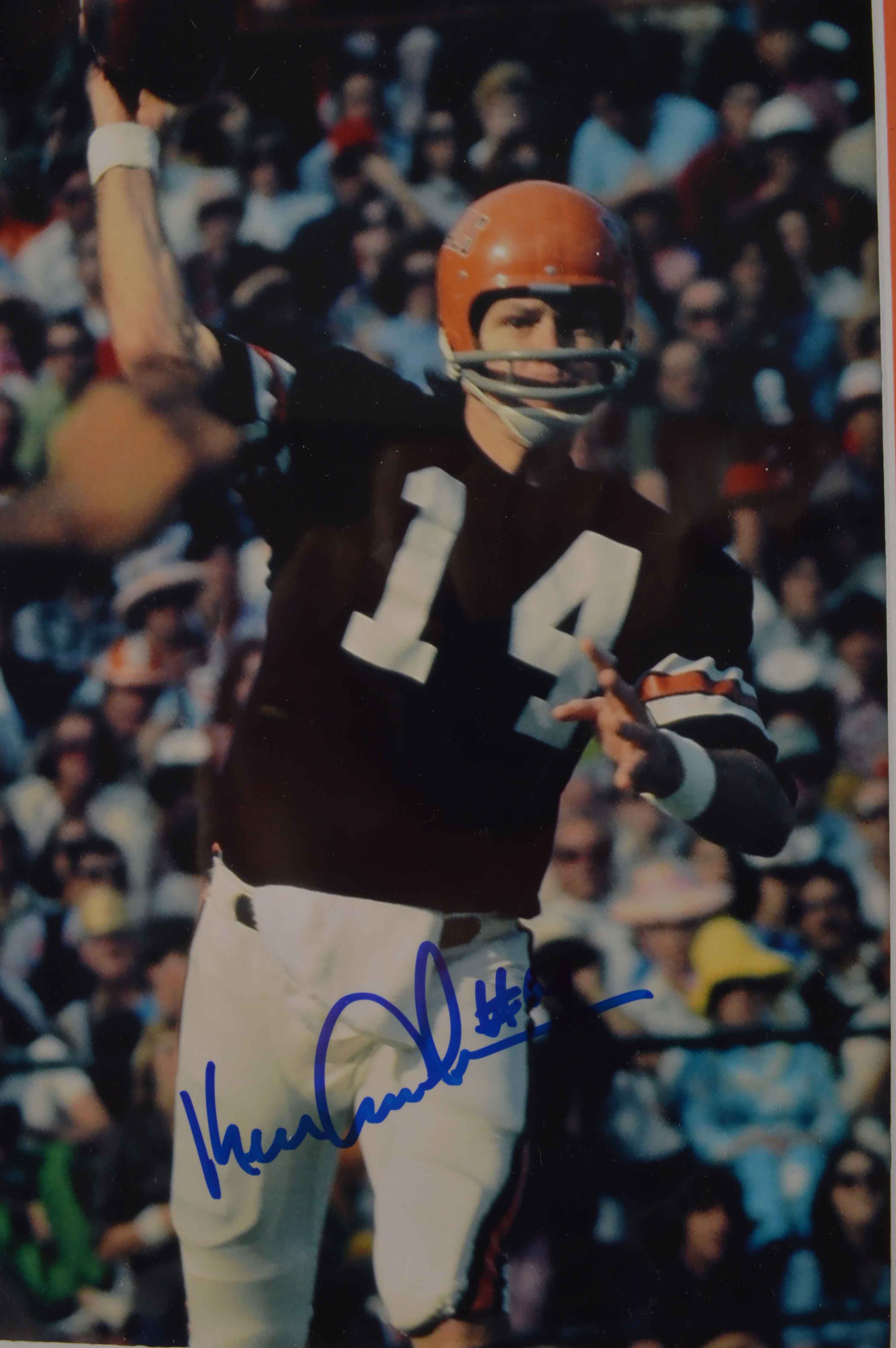 Autograph Photo of Cincinnati Bengal Ken Anderson