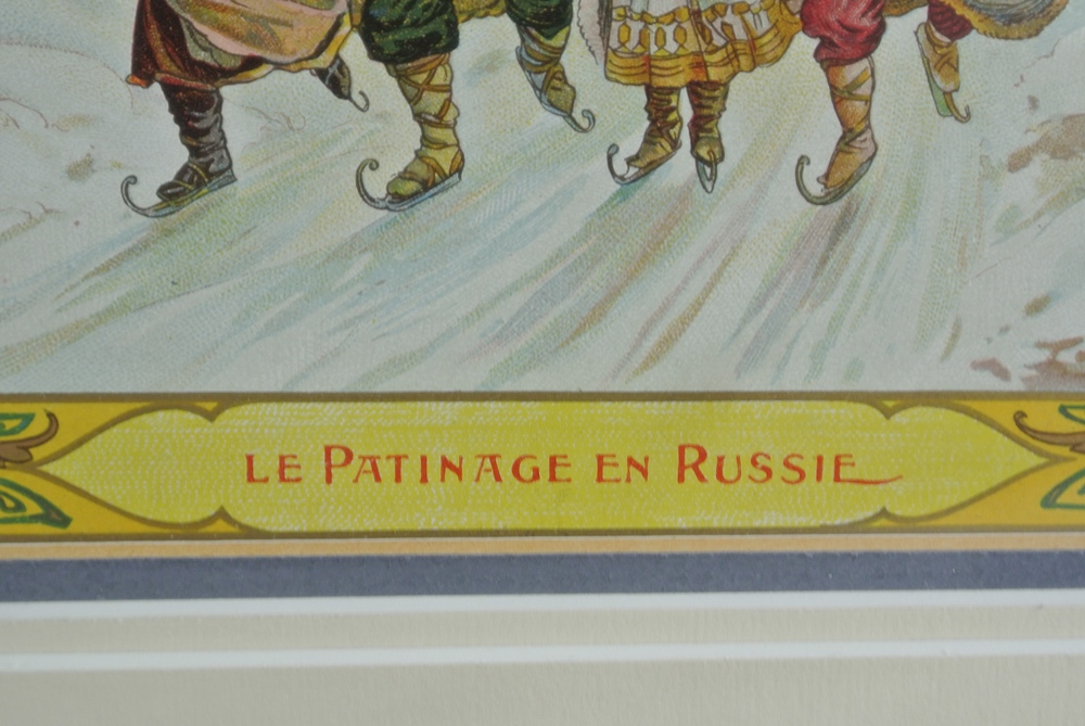 Beautiful Vintage Advertisement for AU BON Marche Paris