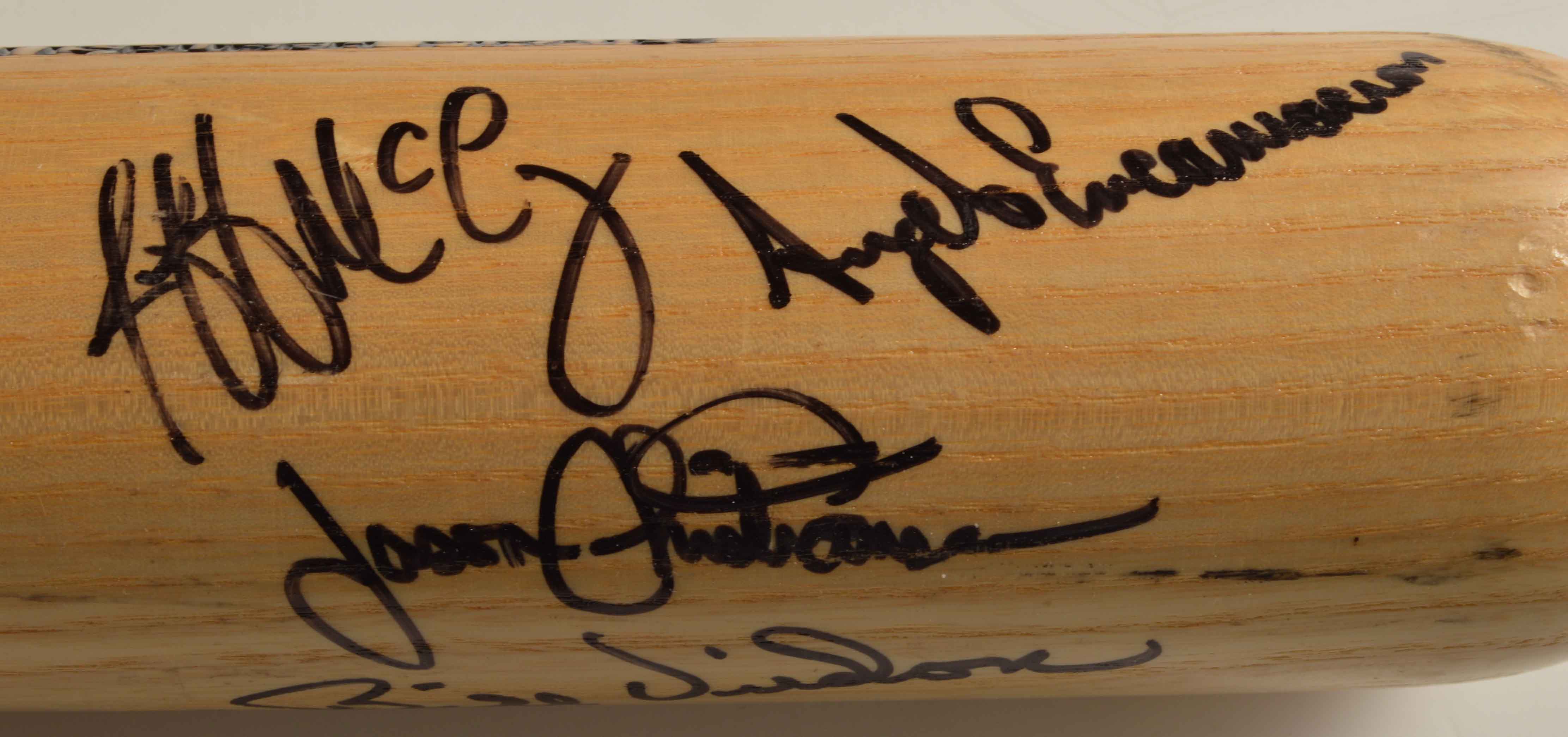 Jim Gott Pittsburgh Pirates Game Bat With Many Autographs