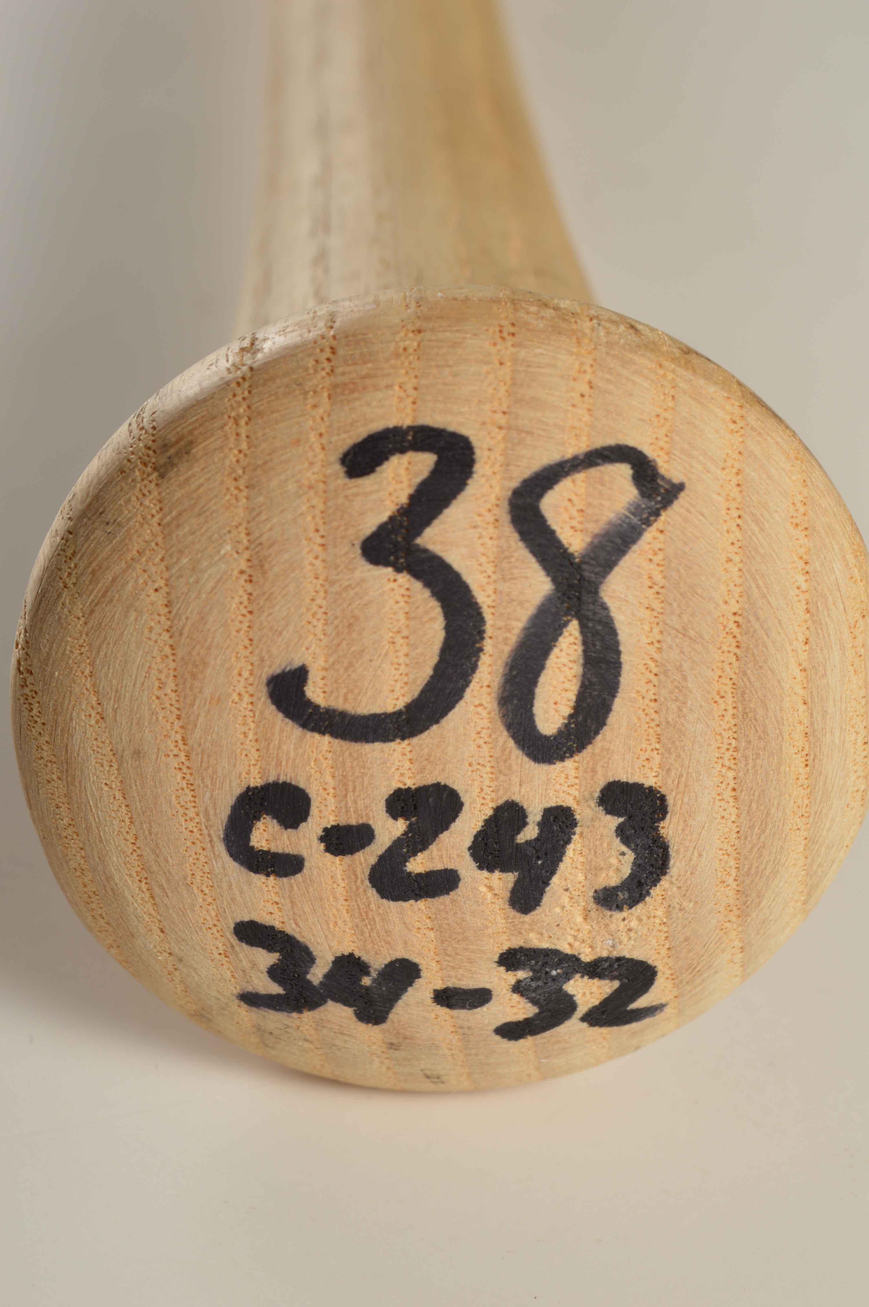 Jim Gott Pittsburgh Pirates Game Bat With Many Autographs