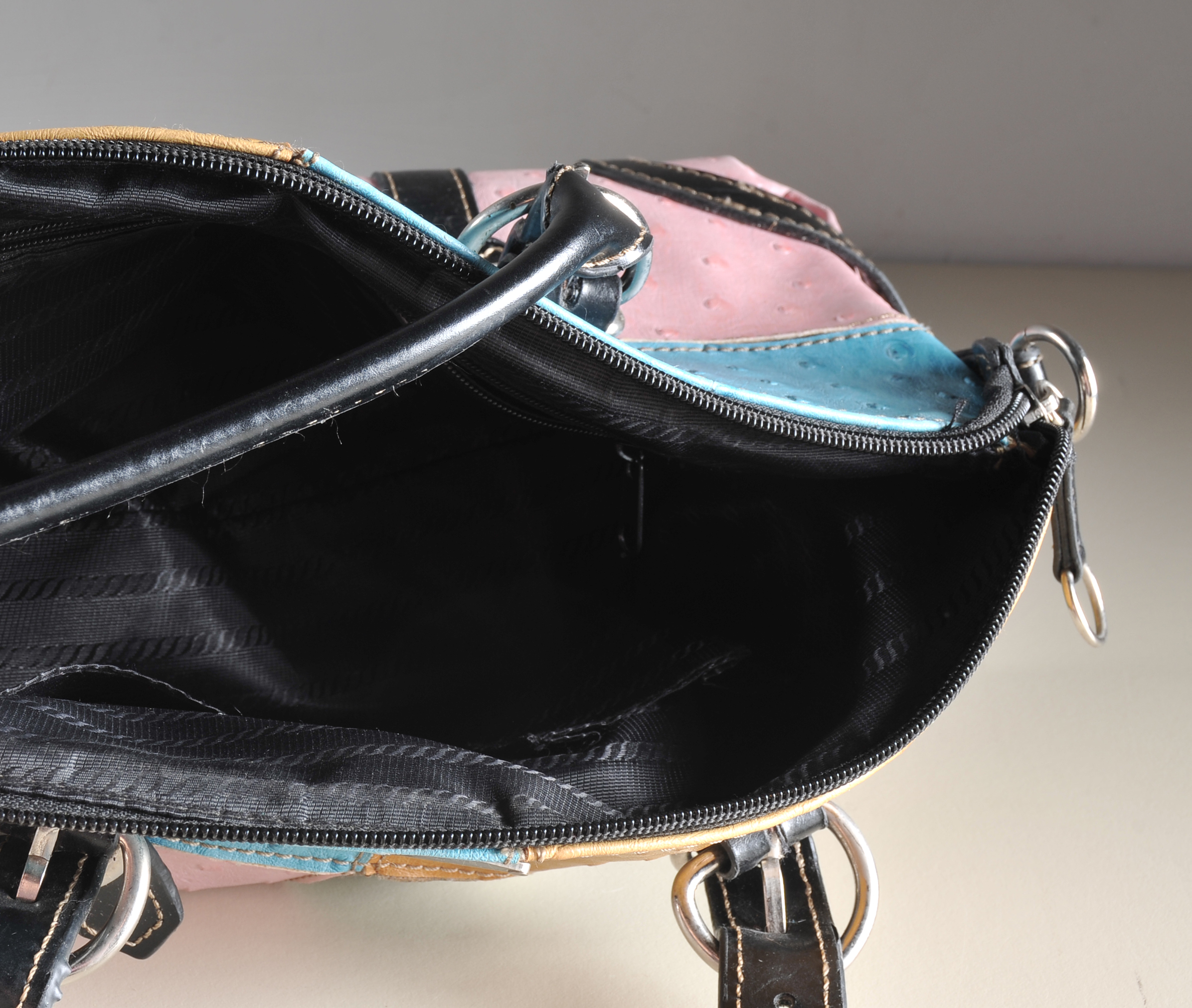 Prada Pastel Color Block Shoulder Bag