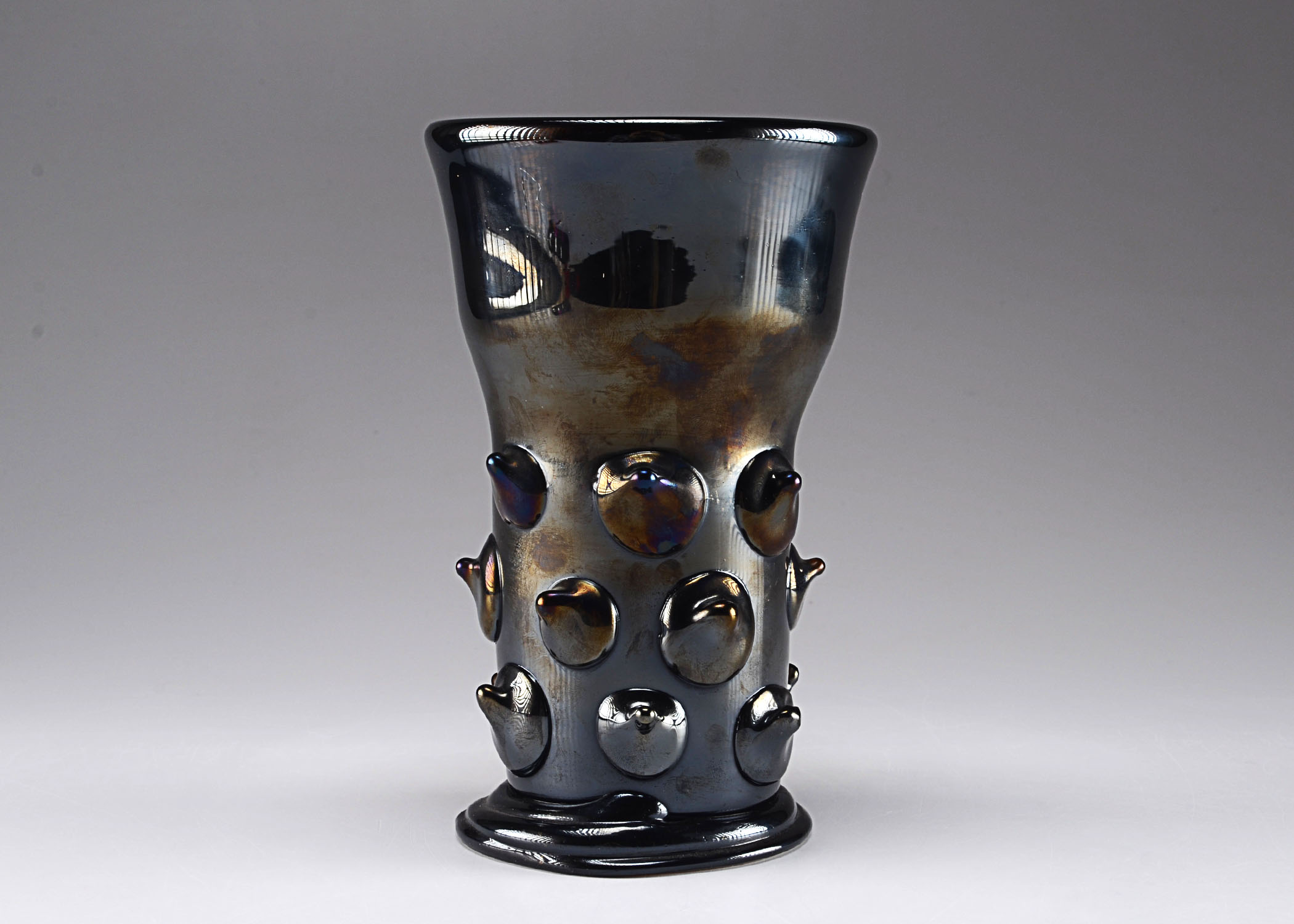 Hand Blown Art Glass Vase