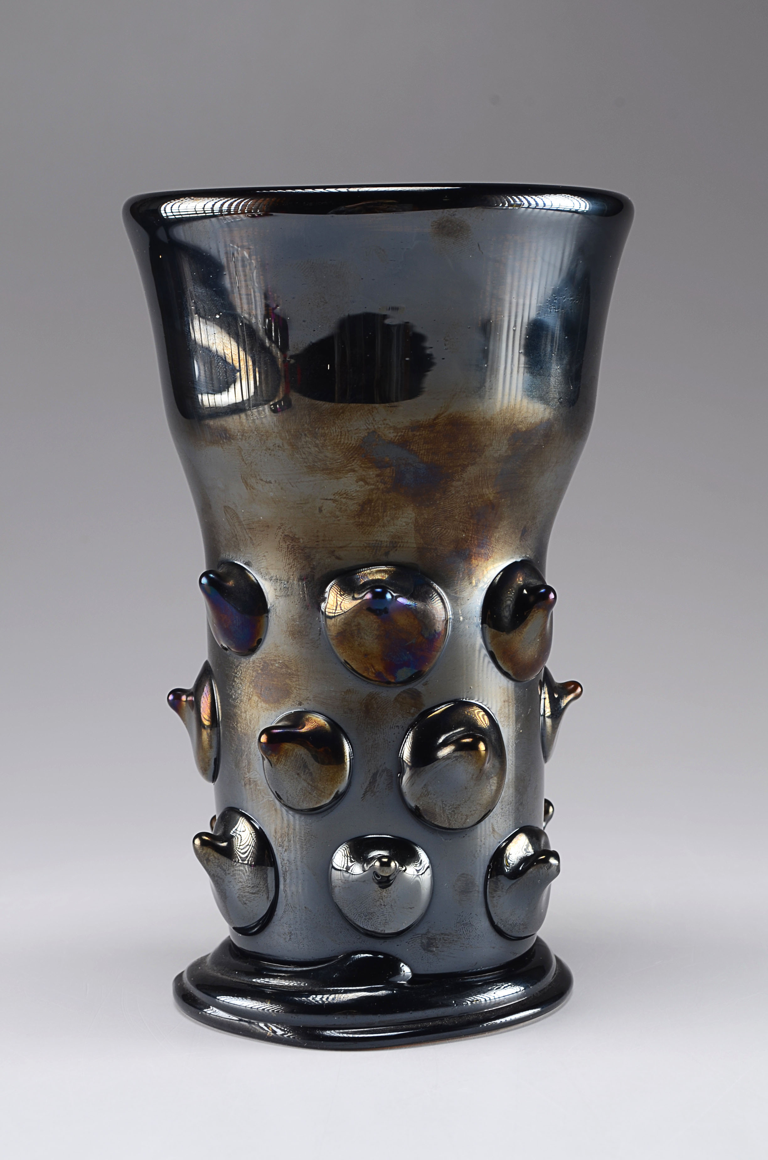 Hand Blown Art Glass Vase