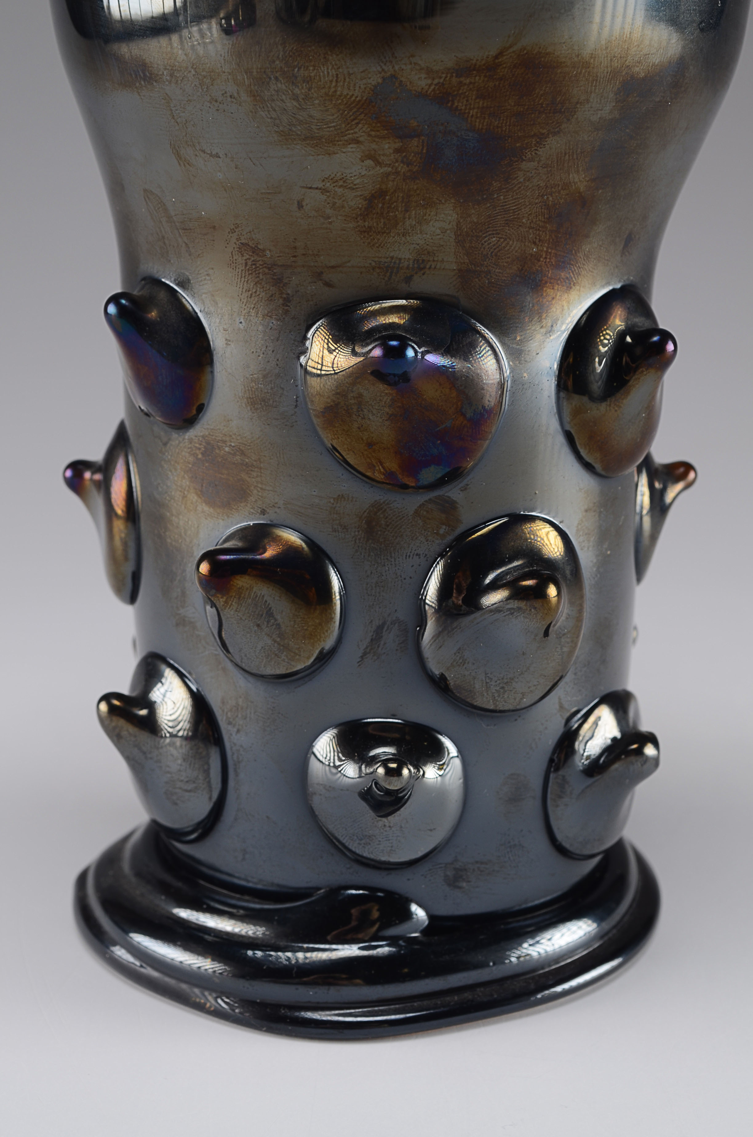 Hand Blown Art Glass Vase