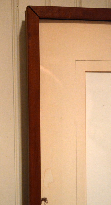 Matted Framed Printed Reproduction of an Arthur Cady Watercolor 1972