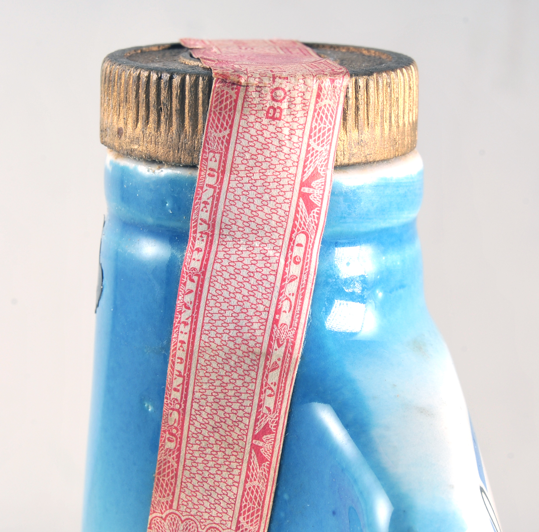 1969 Sealed Jim Beam Professional Baseball's "100" Years Whiskey Decanter 