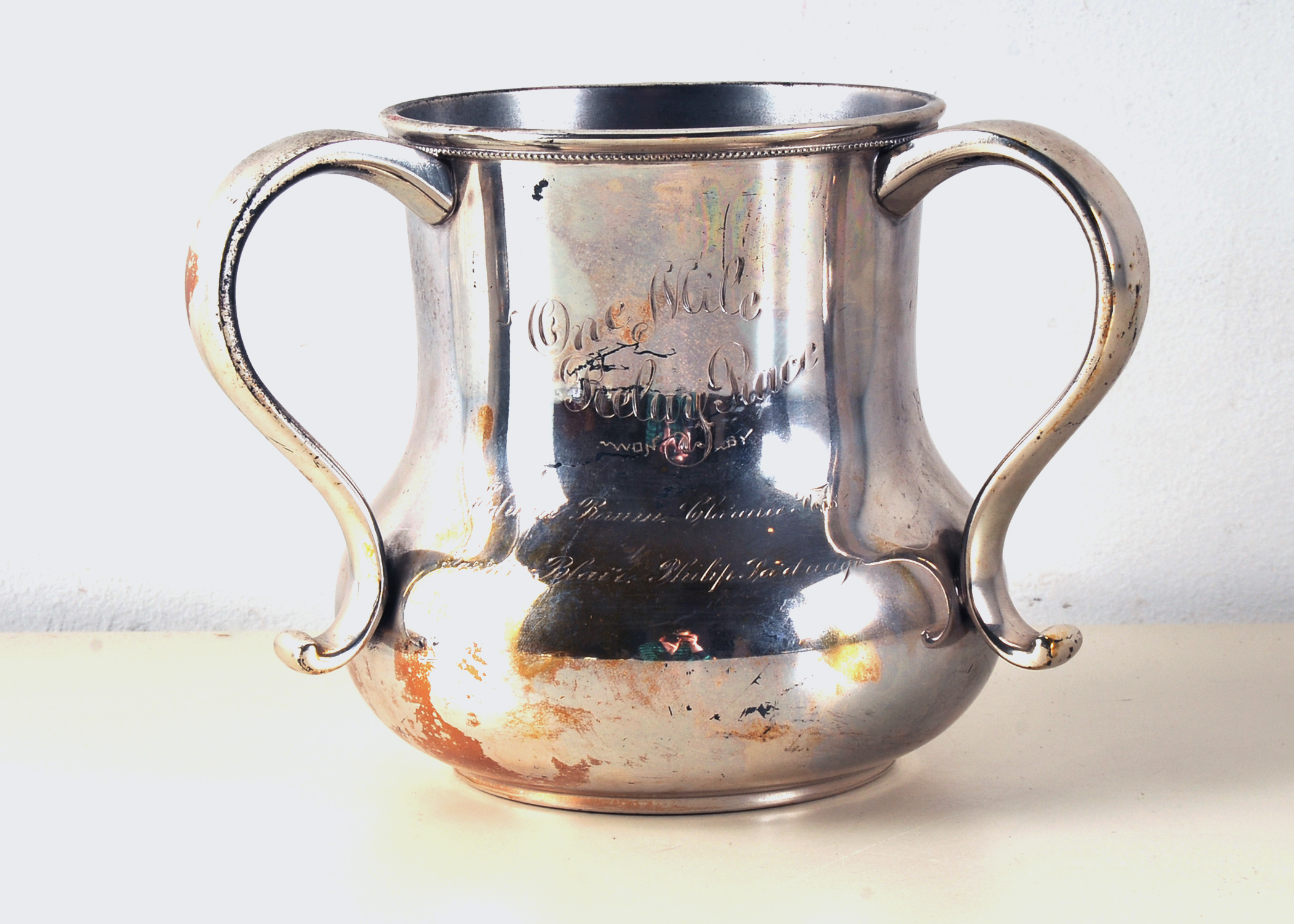 Exquisite 1901 John Shillito YMCA Athletic Loving Cup