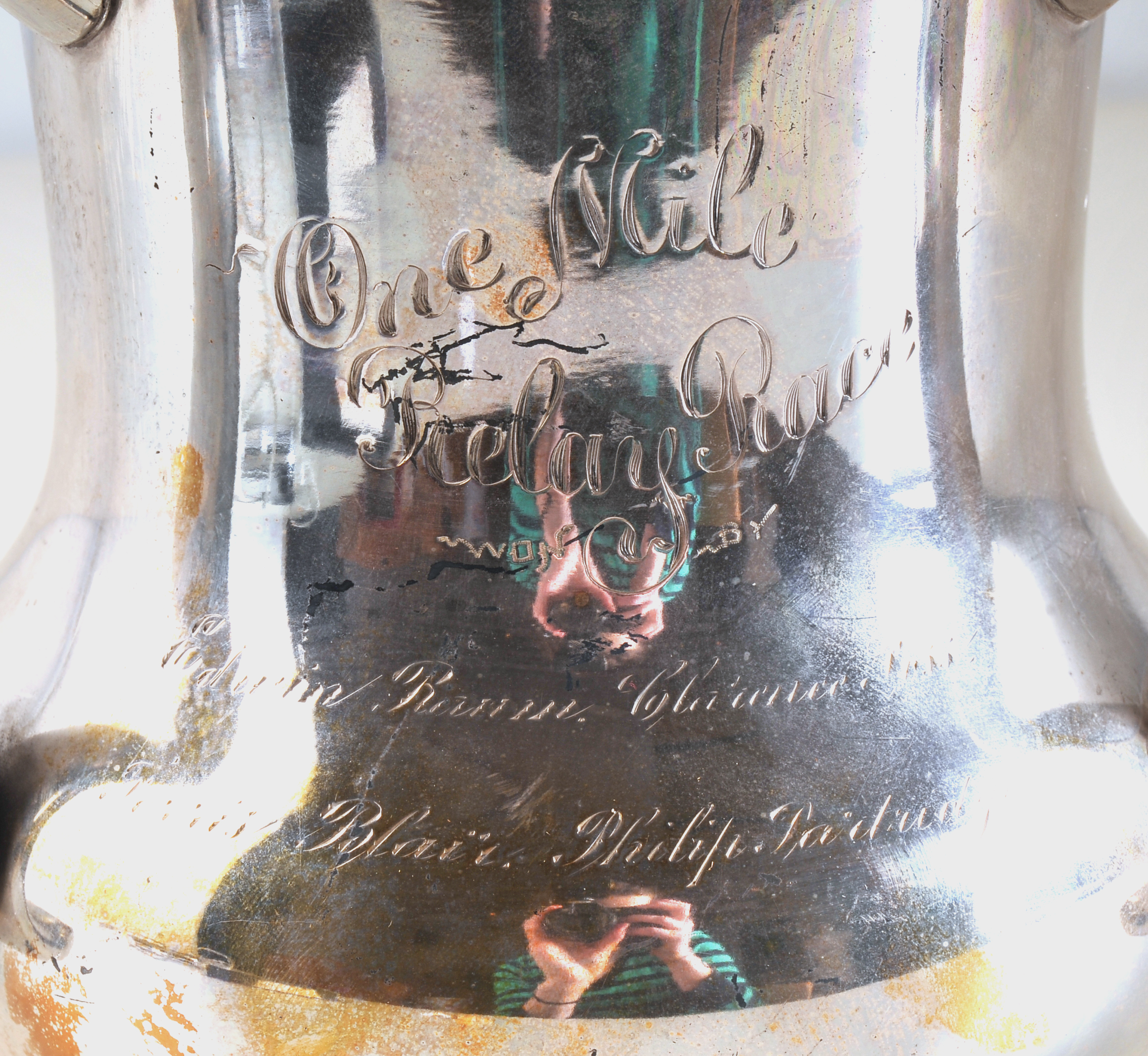 Exquisite 1901 John Shillito YMCA Athletic Loving Cup