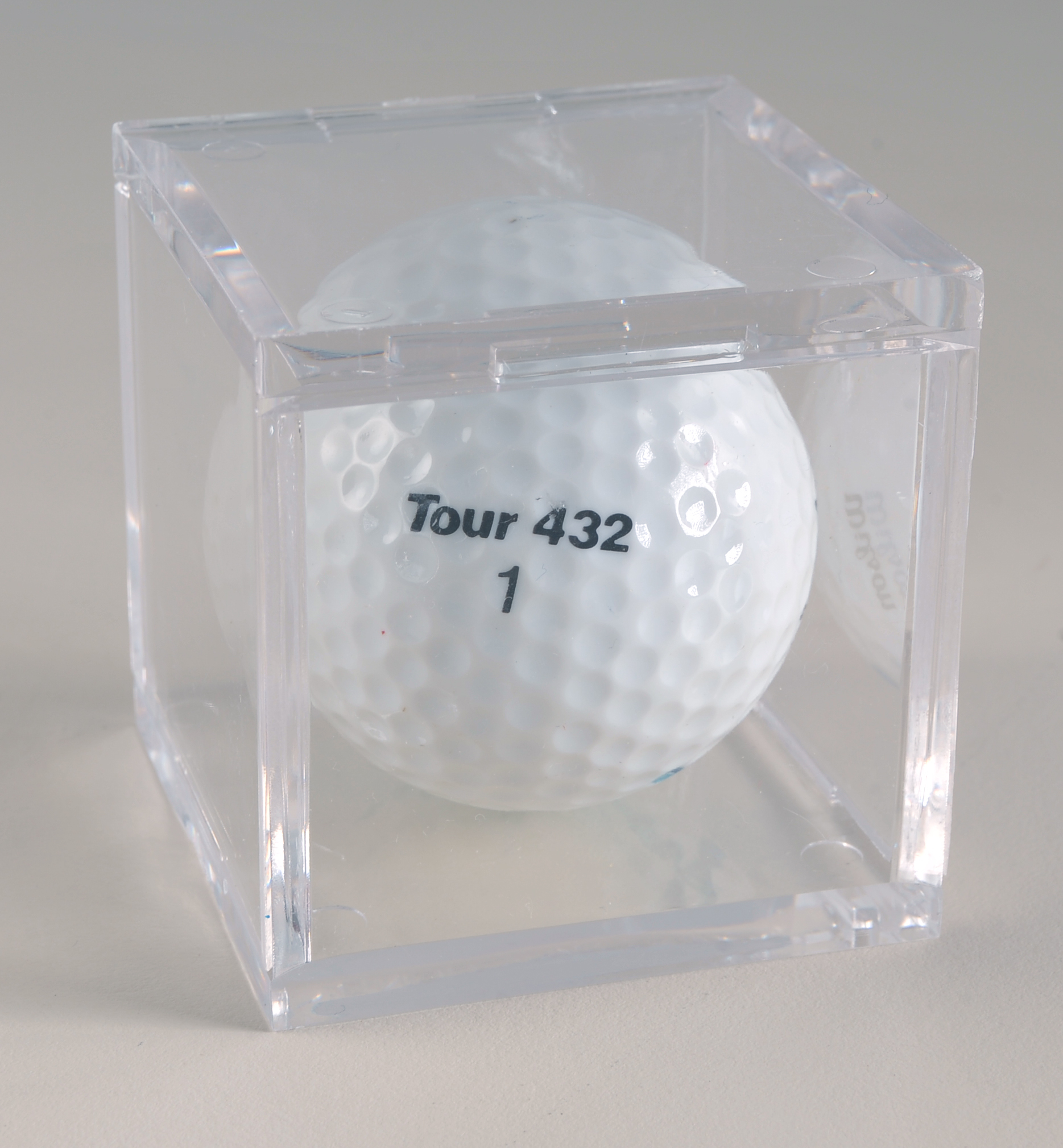 Joe Nuxhall & (HOF) Sparky Anderson Autographed Golf Ball In Holders